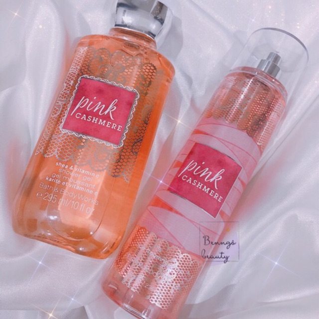 [BILL MỸ] PINK CASHMERE - BỘ XỊT DƯỠNG THỂ THƠM BATH AND BODY WORKS