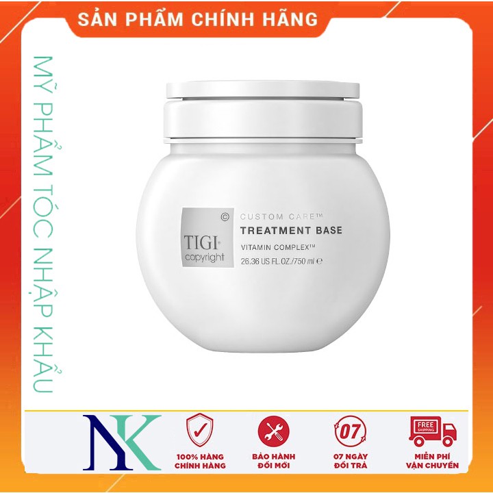 KEM NỀN PHỤC HỒI TIGI COPYRIGHT TREATMENT BASE 750ML