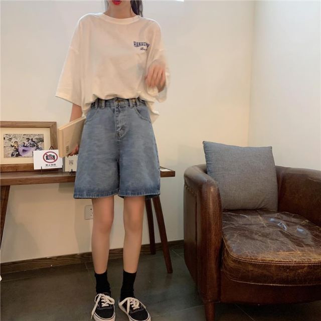 Quần Short Denim Lưng Cao Size S-6xl | BigBuy360 - bigbuy360.vn