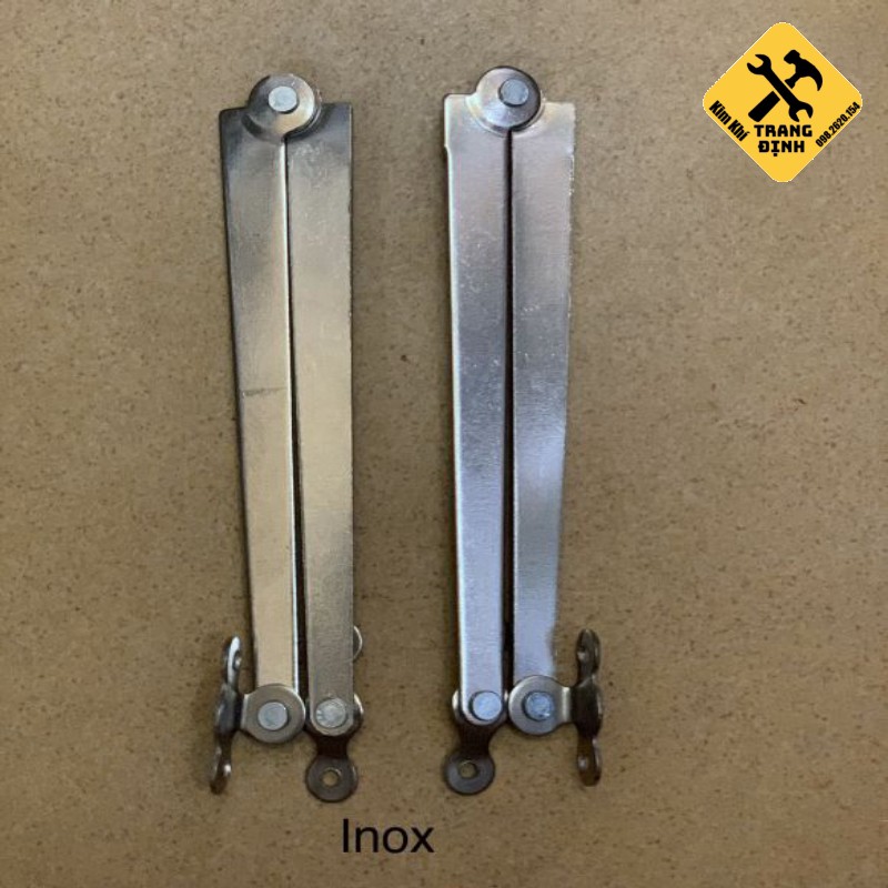 Chống giò gà, chống cửa sổ bật inox (2 cái)