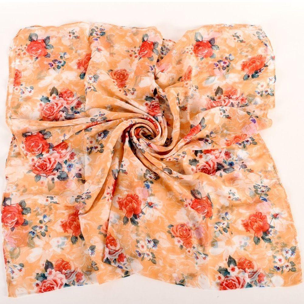 Eutus Tudung Khăn Choàng Dài Rộng Chống Nắng Bằng Vải Gạc Thời Trang