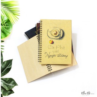 Sổ tay lò xo A5 Kraft