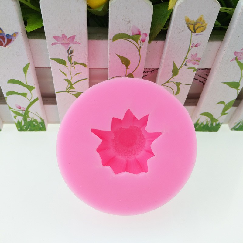 Khuôn rau câu 4D silicon Hoa 10 giờ (kích thước đọc mô tả)