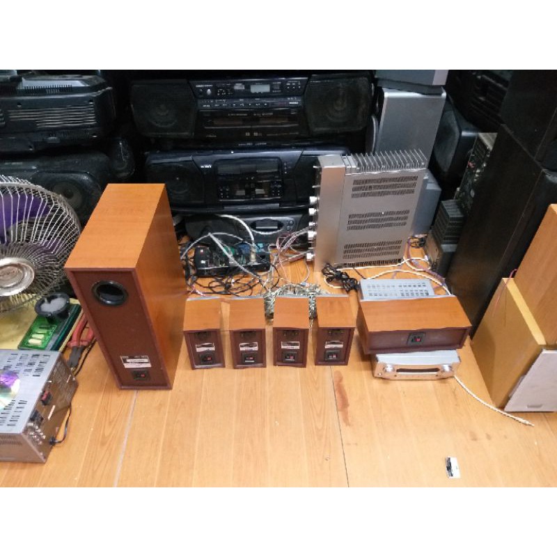 dàn nghe nhạc xem phim 5.1 denon m370