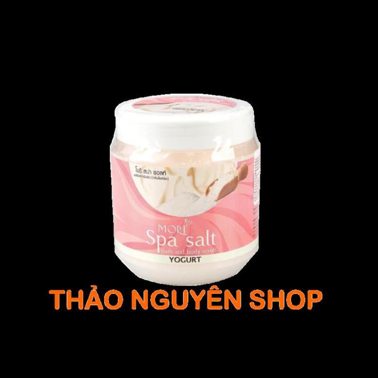 Muối tắm tẩy tế bào chết mori Spa Salt Hương SỮA CHUA  700gr