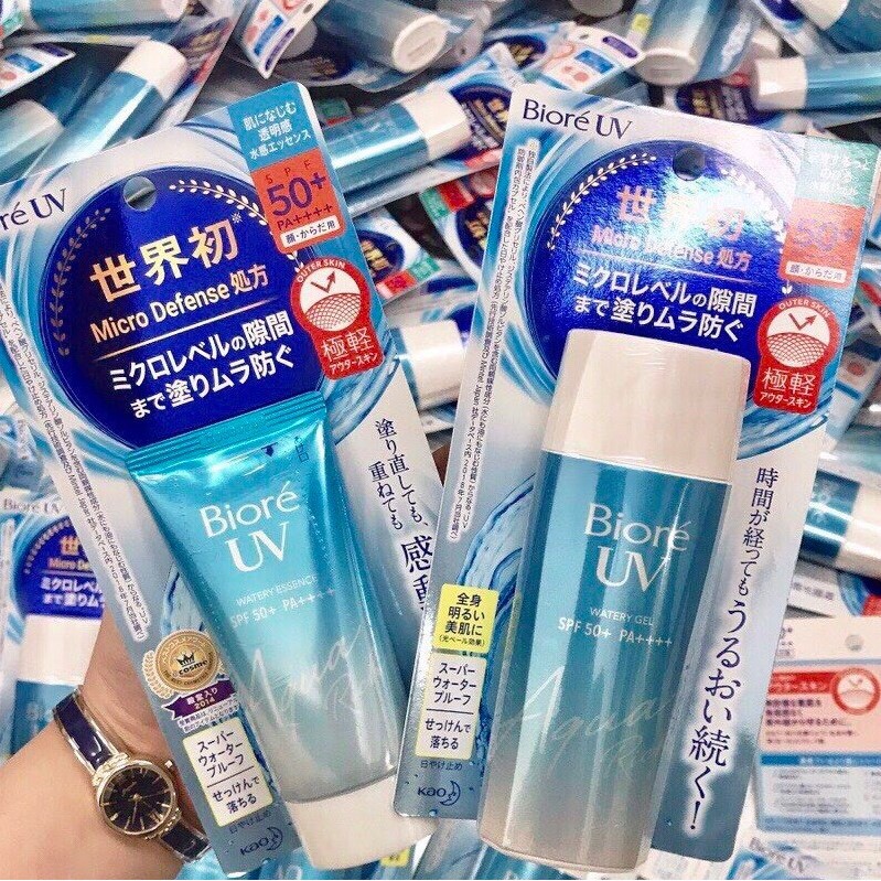 (Mẫu mới) (Nội Địa Nhật) Kem chống nắng Biore UV Aqua Rich Watery Essence/Gel SPF 50+/ PA++++ 50g/90ml | BigBuy360 - bigbuy360.vn
