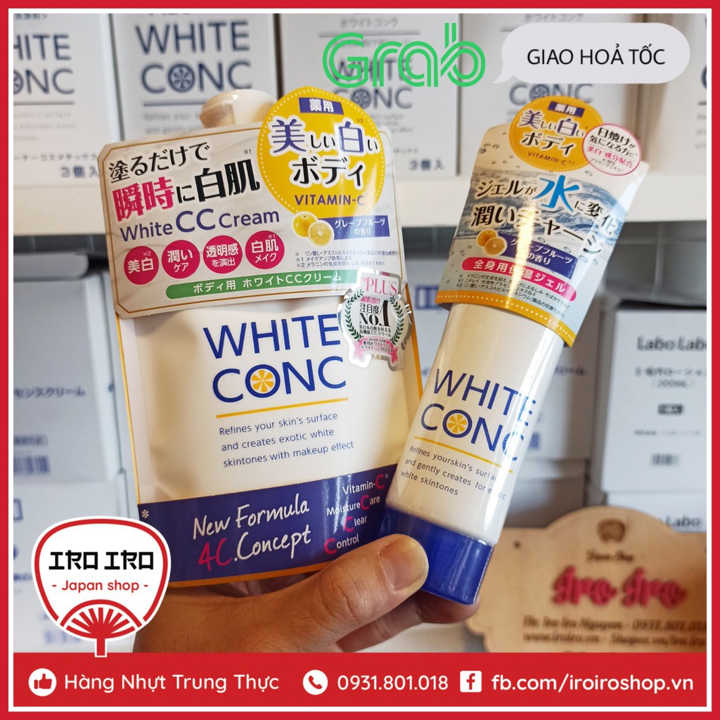 Dưỡng thể trắng da White Conc 90g