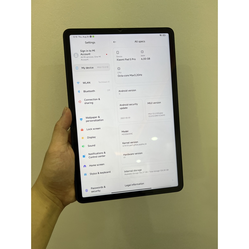 Máy tính bảng Xiaomi Mipad 5 Pro 6/128GB, Mi Pad 5 Pro