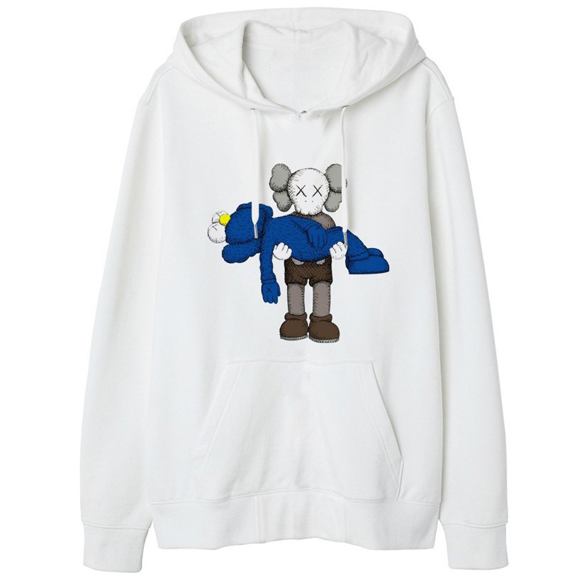 Áo nỉ hoodie nam nữ Kaws Summer chất nỉ bông mềm mịn dáng rộng thoải mái