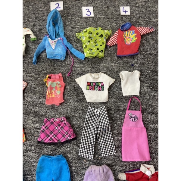 QAA8-QUẦN ÁO BÚP BÊ BARBIE