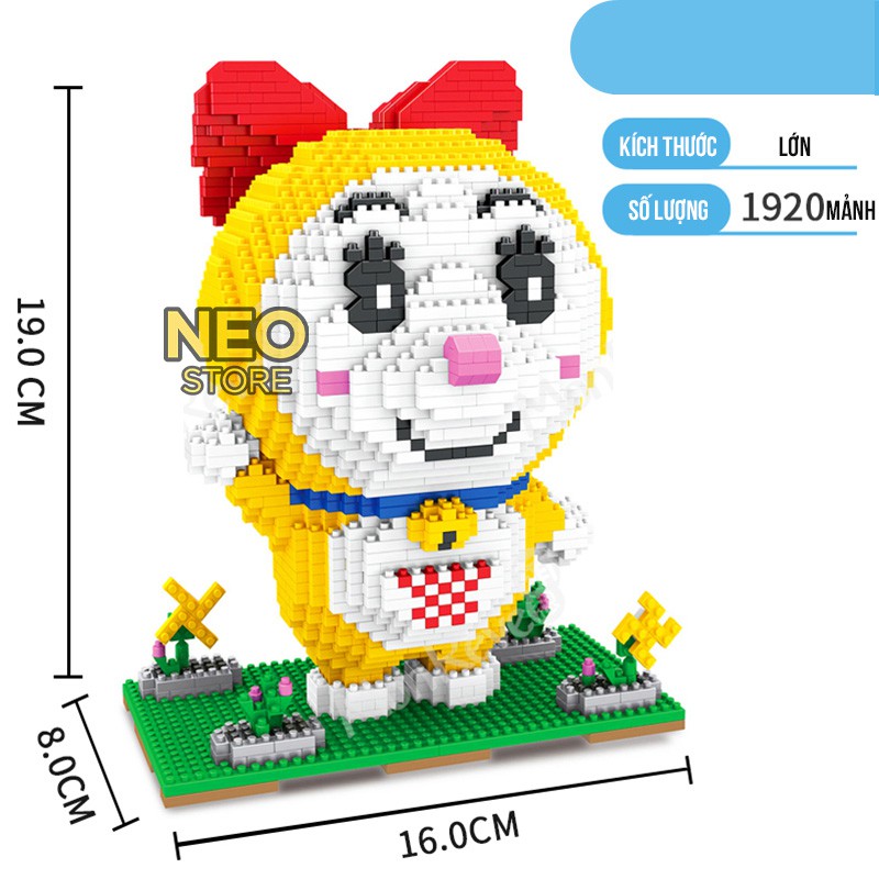 Xếp hình 3D Magic Blocks: Dorami. Đồ chơi trí tuệ