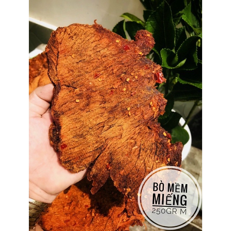 KHÔ BÒ MIẾNG MỀM hộp 300gram