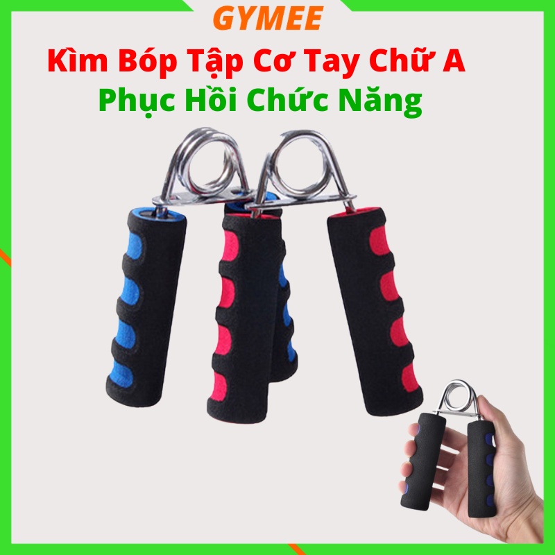 Kìm Bóp Tập Cơ Tay, Phục Hồi Chức Năng, Dụng Cụ Tập Cơ Tay Chữ A Có Đệm Tay Tập Gym Giá Siêu Rẻ