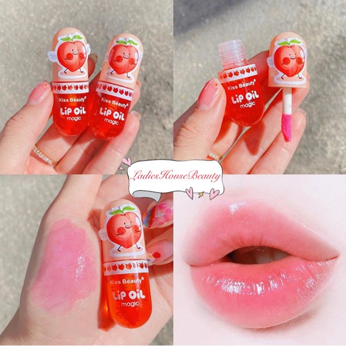 Bộ Trang Điểm Chính Hãng cao cấp Peach play 7 món gồm phấn phủ , kem nền, tạo khối, má hồng , son kem, son dưỡng