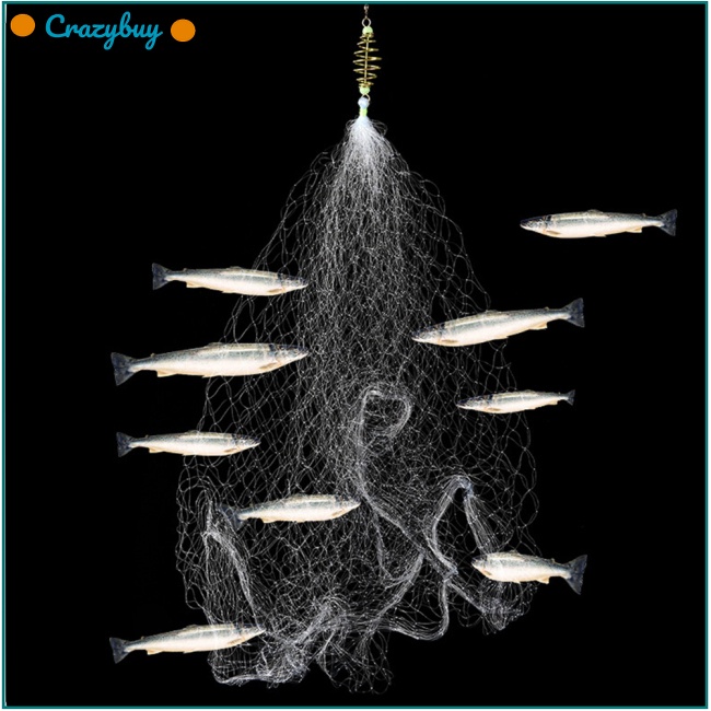 CR Nylon Fishing Net Sticky Mesh Net for Safe Fishing without Hook