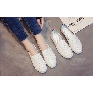 Giày slip on nữ, giày nữ đế bằng