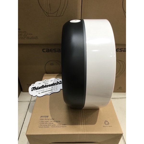 [Caesar] Hộp đựng giấy vệ sinh treo tường loại lớn,cuộn giấy lau tay CAESAR H108