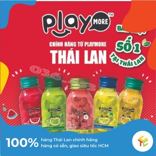 COMBO 6 hủ kẹo ngậm Playmore Thái Lan Đủ 5 Vị