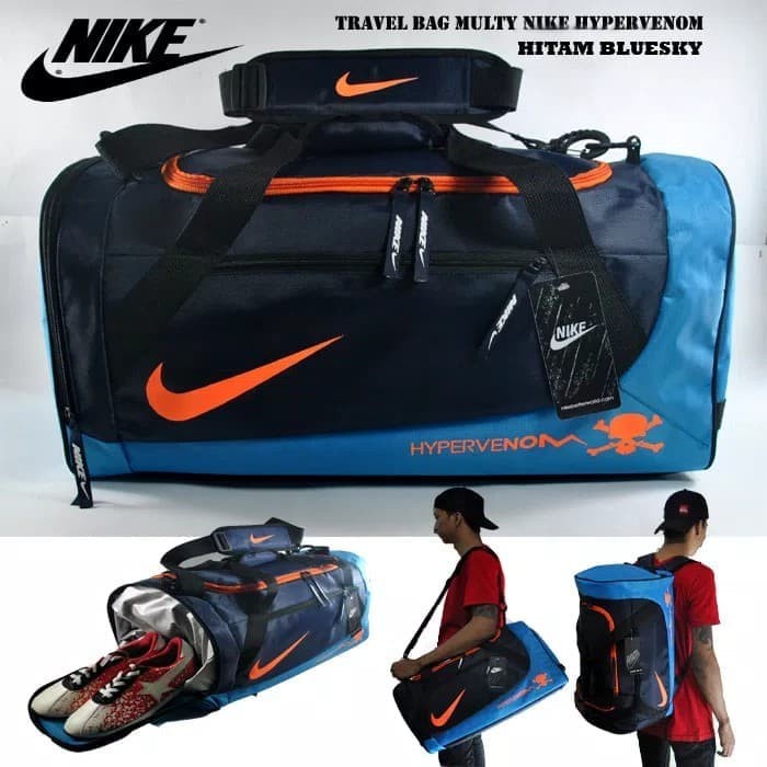 Túi Xách Nike Hypervenom NAVYBLUESKY E9X0 Đựng Vợt Cầu Lông / Tập Gym / Du Lịch Dành Cho Nam Và Nữ Se9X0