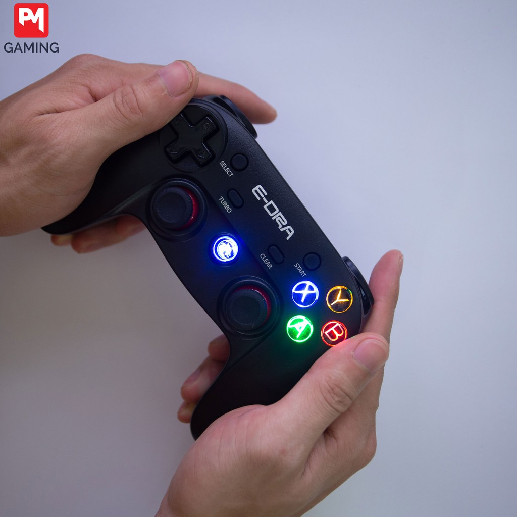 Tay Cầm Chơi Game E - Dra EGP7601 Wireless Cho PC, Android TV, Điện