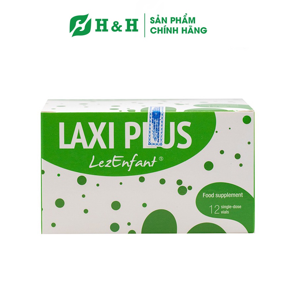 Gói uống LAXI PLUS LEZENFANT 10ml – Bổ sung chất xơ, phòng ngừa và giảm táo bón