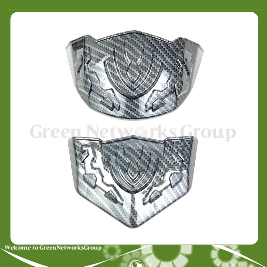 Ốp mỏ dè carbon trước sau xe AIRBLADE 2020 Greennetworks
