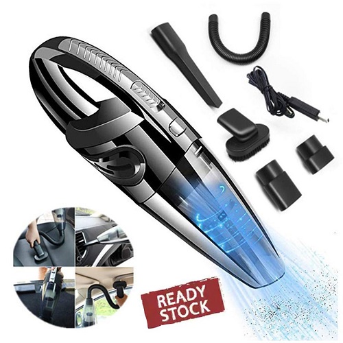 Máy hút bụi ô tô Rundong cầm tay mini giường nệm cho xe hơi thông minh không dây [ BẢO HÀNH 6 THÁNG ]