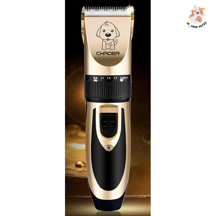 FULL BỘ TÔNG ĐƠ CẮT LÔNG CHÓ MÈO CHAOER KÈM KÉO VÀ LƯỢC