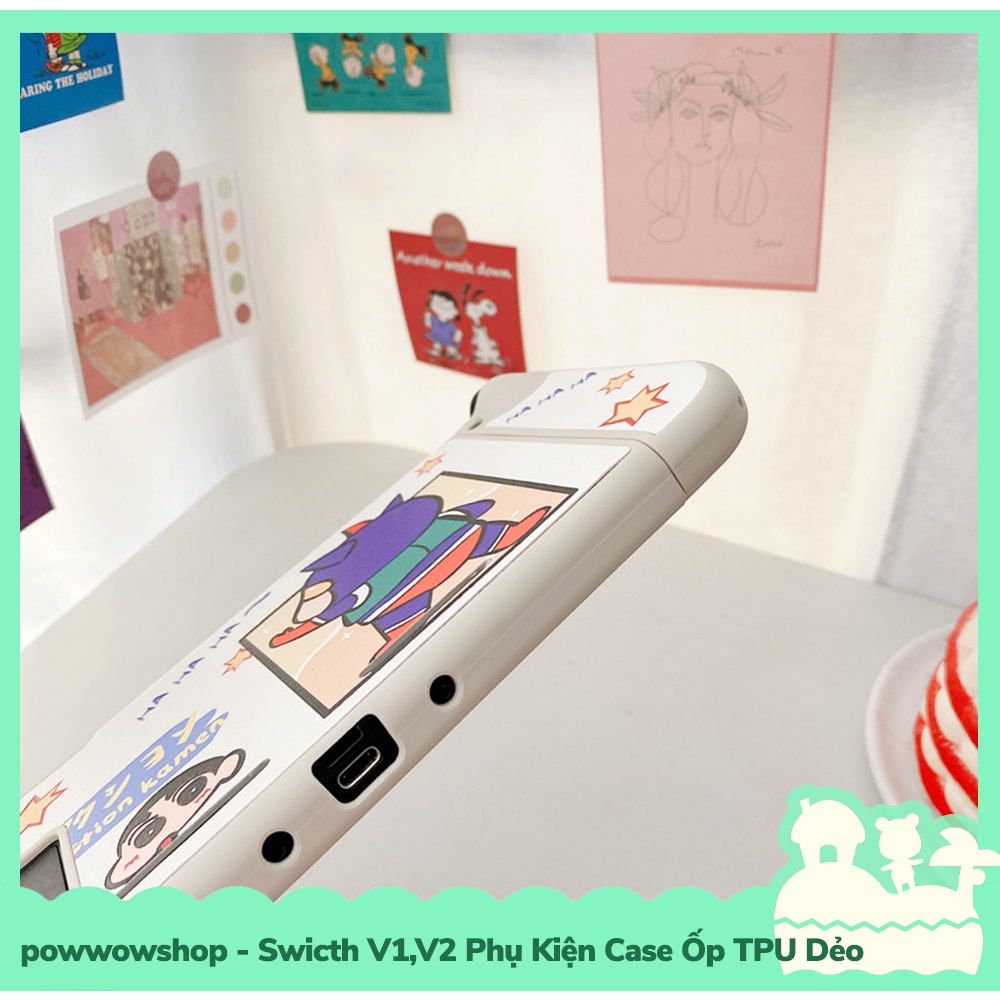 [Sẵn VN - Hỏa Tốc] Switch V1,V2 Phụ Kiện Case Ốp TPU Dẻo Cho Máy Game Cầm Tay Nintendo Switch V1,V2 Ultraman