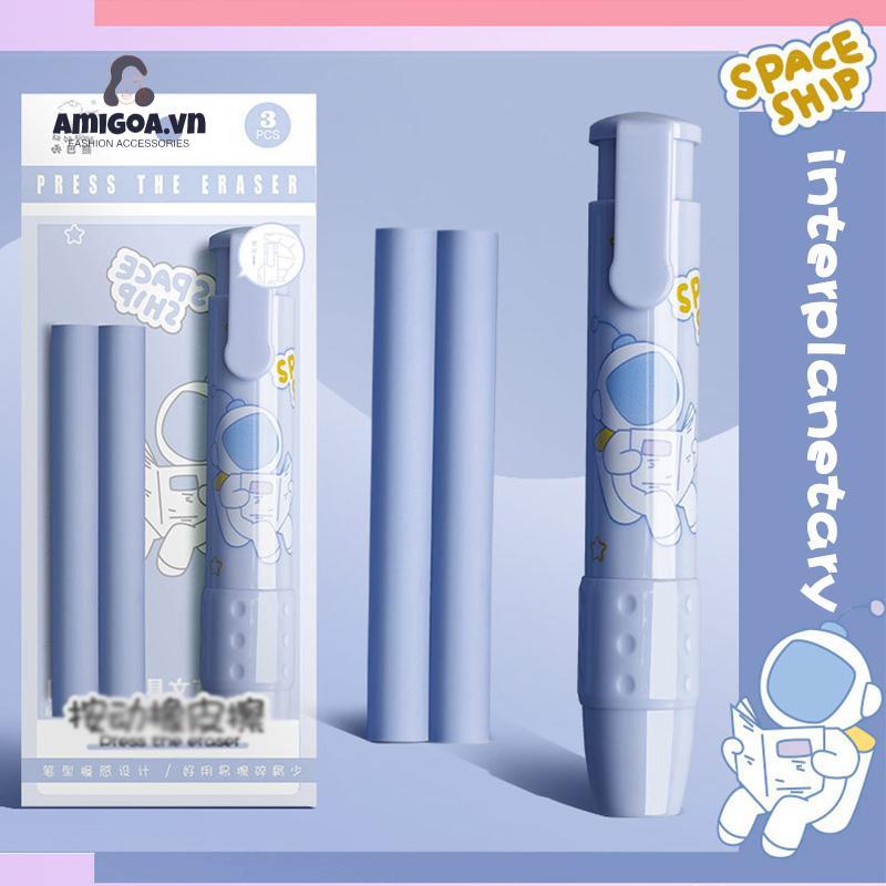 Cục Tẩy Bút Chì Có Thể Thu Gọn Tiện Dụng