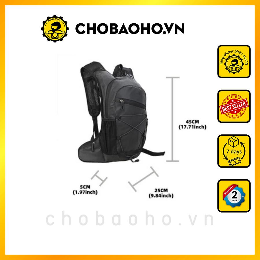 Balo Xe Đạp Phản Quang H2O Thể Thao Đi Phượt