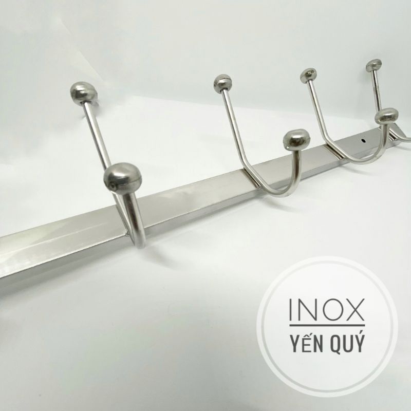 INOX CAO CẤP MÓC TREO QUẦN ÁO 5 BI VÀ 7 BI ĐÔI DẠNG HỘP