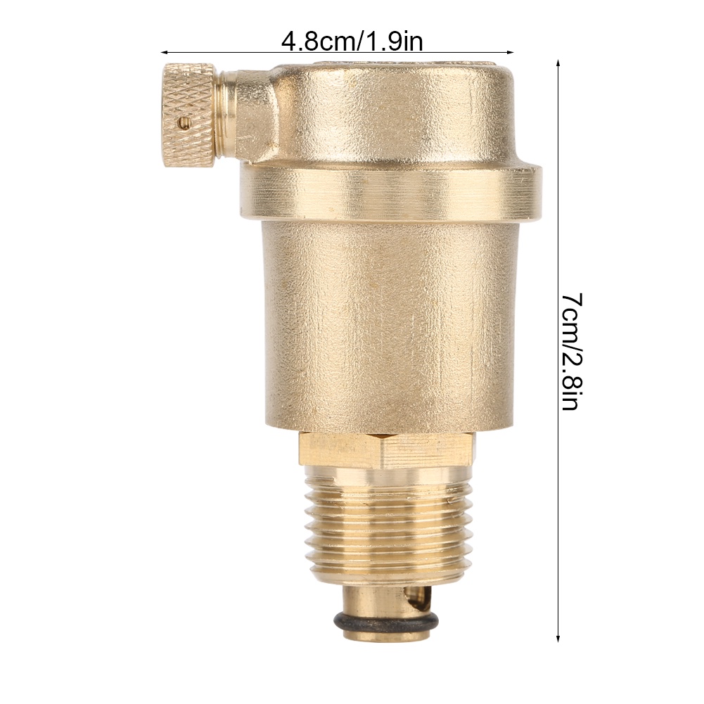 DN15 G1 / 2 van xả tự động 7 * 12CM Helium066