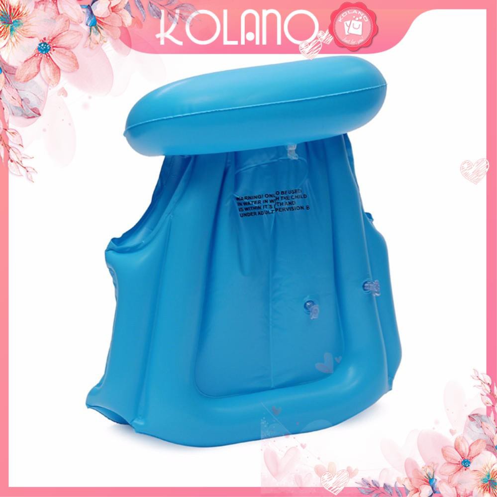 Áo Phao Bé Gái Bé Trai Tập Bơi KOLANO Có Khóa Cài An Toàn Cho Bé Size S 1 - 6 Tuổi SS-001097 [Tặng Bơm Phao]