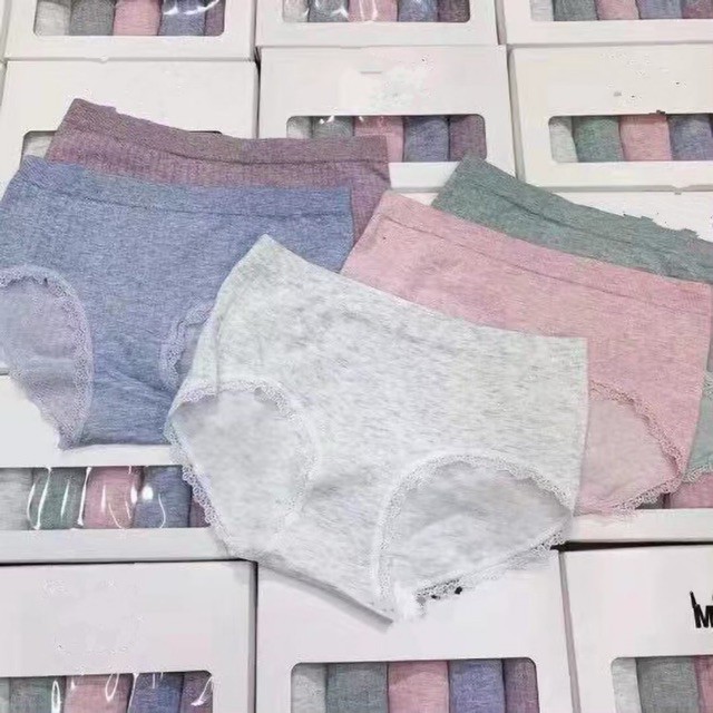Hộp 5 quần chip muối tiêu kháng khuẩn (sỉ lẻ)