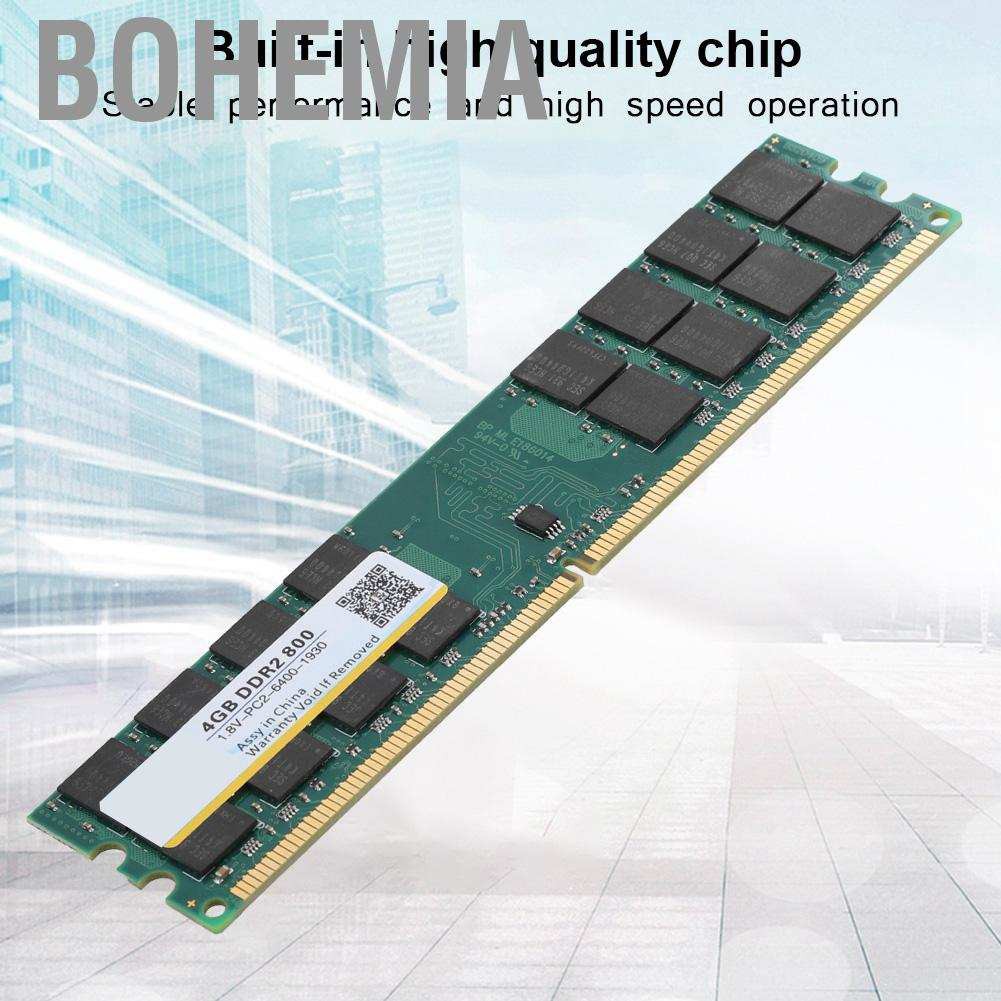 Ram Ddr2 Pc2-6400 800mhz 240 Pin Cho Pc 4gb