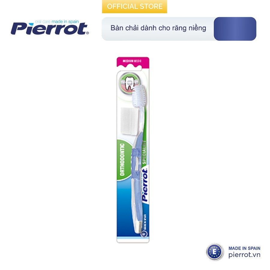 Bàn chải dành cho răng niềng Pierrot