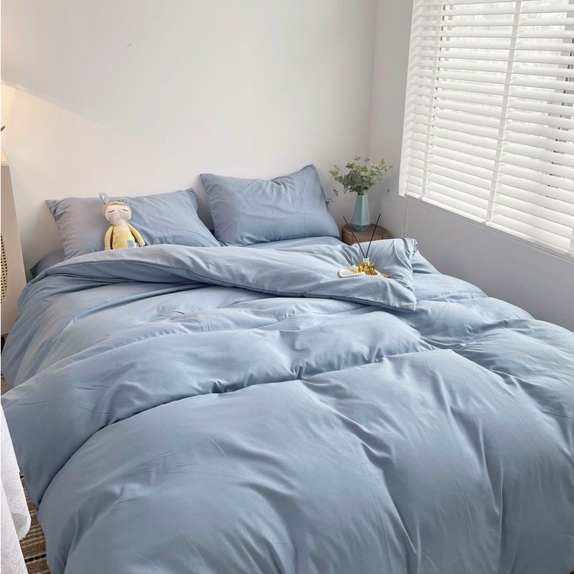 Bộ chăn ga gối Cotton TC No Tag New 2021 bảng màu 8 tone màu full MÂY BEDDING đủ kích thước nệm | WebRaoVat - webraovat.net.vn