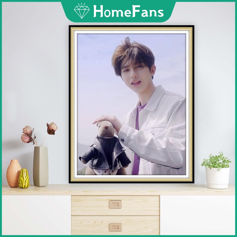 Bộ Tranh Đính Đá 5D Tự Làm Trang Trí Nhà Cửa 30x40cm / 40x50cm