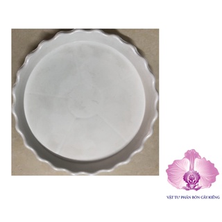 Đĩa lót chậu tròn khía - #048d# cm