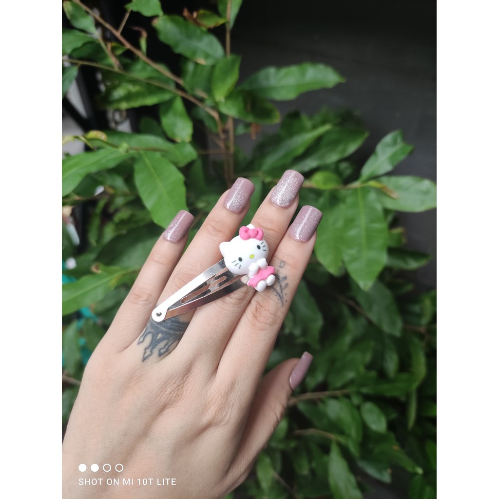 kẹp tóc mèo kitty cho bé