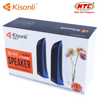 Loa máy tính 2.0 Kisonli S-111... (Màu ngẫu nhiên)