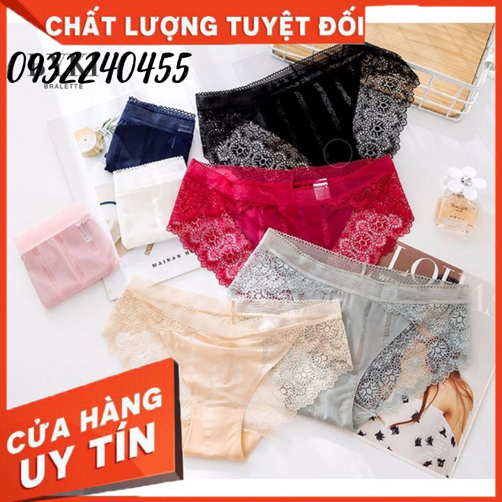 10 Quần Lót Tàng Hình Cao Cấp Phối Ren Cực Đẹp #168