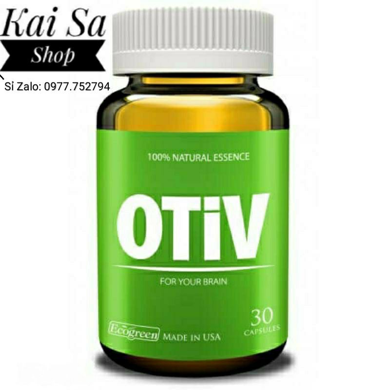 OTIV Cải thiện MẤT NGỦ, ĐAU NỬA ĐẦU, TĂNG CƯỜNG TRÍ NHỚ, PHÒNG NGỪA ĐỘT QUỴ, (Có tích điểm)