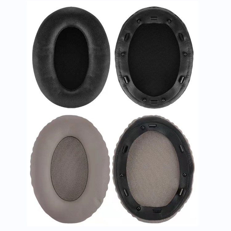 1 Cặp Miếng Đệm Tai Nghe Sony WH-1000XM3 (WH1000XM3) Bằng Da Mềm Cách Âm