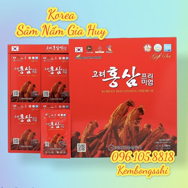[HÀNG MỚI VỀ] Nước Hồng Sâm 6 năm tuổi Kanghwa Hàn Quốc