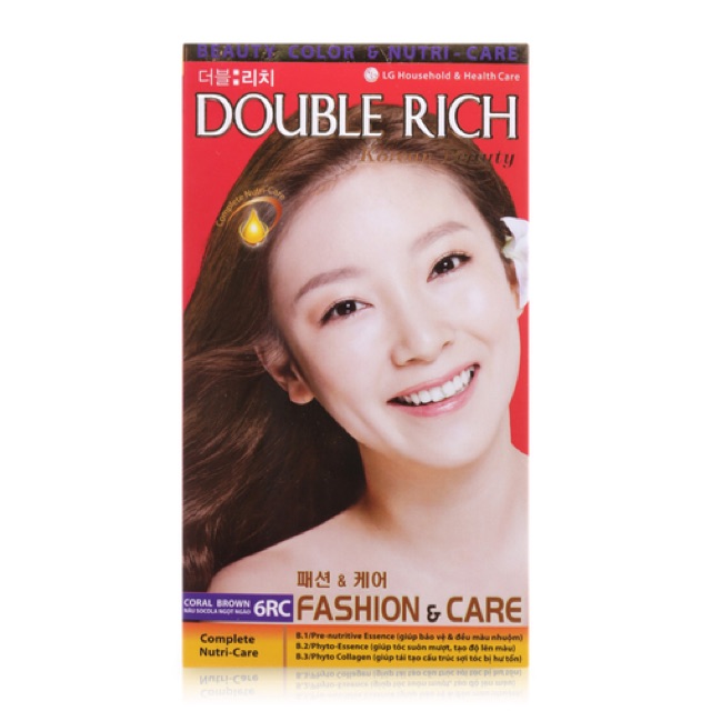Thuốc nhuộm tóc double rich 60g các màu | BigBuy360 - bigbuy360.vn