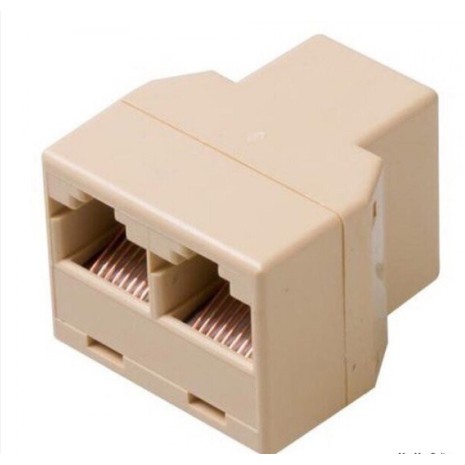 Đầu nối mạng Rj45-chia mạng lan 1 ra 2