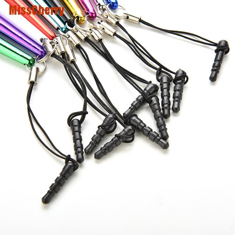 [MissCherry] 10Pcs Metal Stylus Screen Touch Pen For Iphone Ipad  Samsung Htc