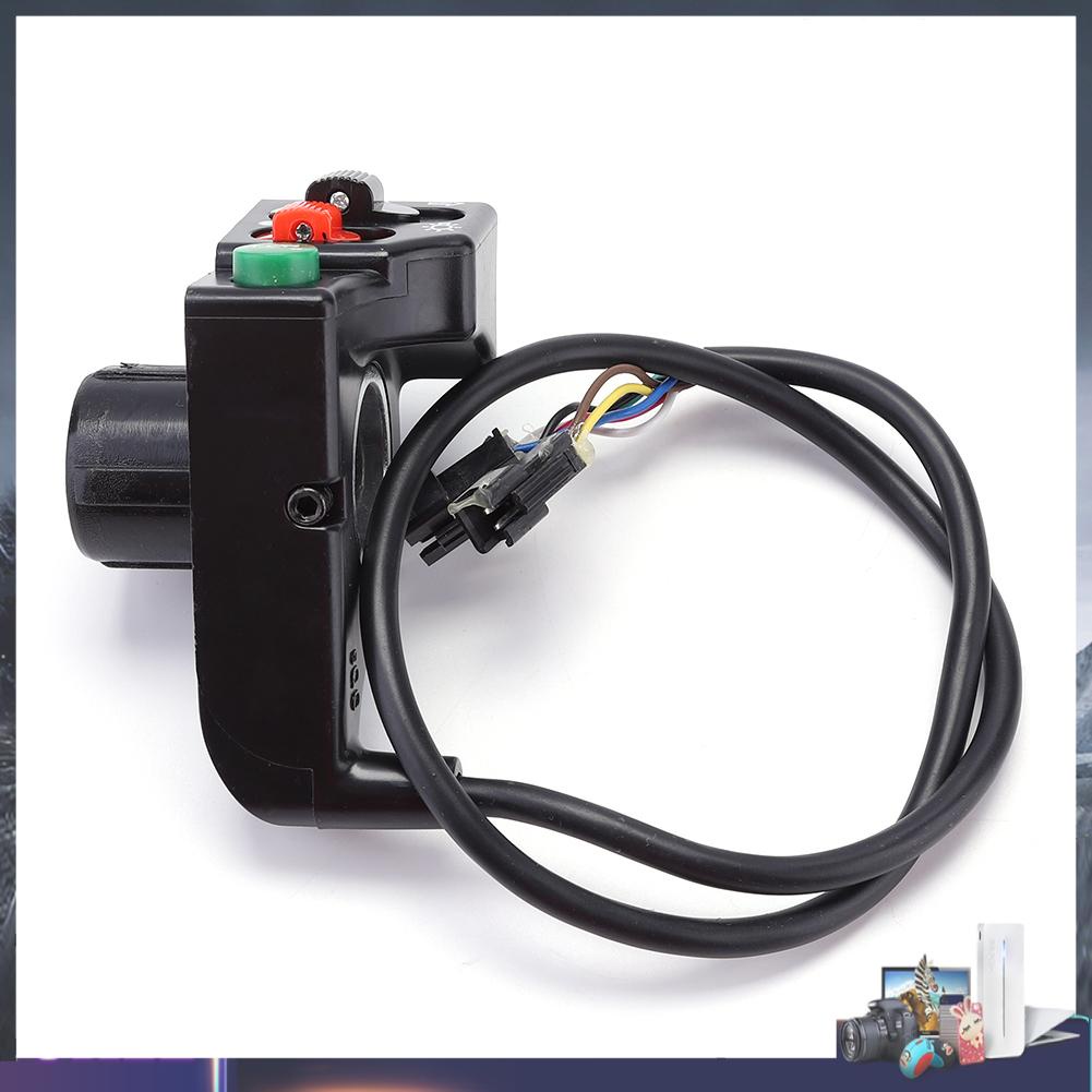 Công Tắc Đèn Pha Xe Đạp Điện Ebike Màu Đen